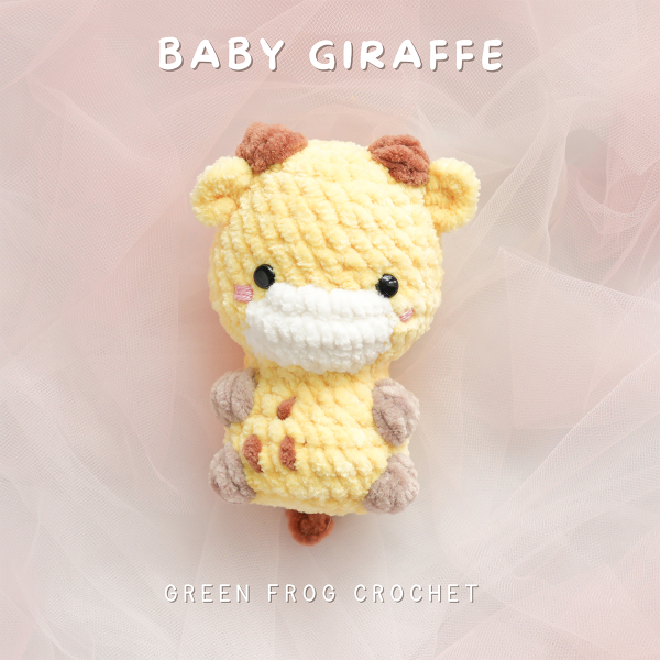 Green-frog-crochet-no-sew-crochet-safari-animal-pattern