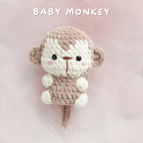 Green-frog-crochet-no-sew-crochet-safari-animal-pattern