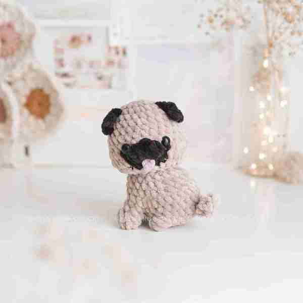 Bundle 5 in 1: Sitting Baby Dog patterns, low sew crochet patterns - Image 9