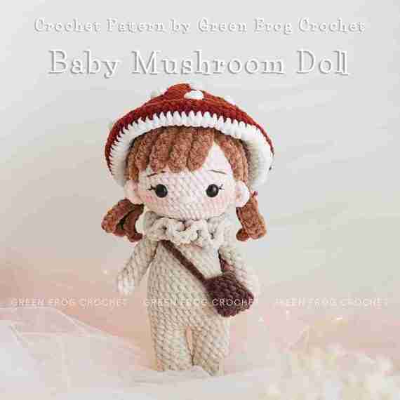 Green-frog-crochet-amigurumi-doll