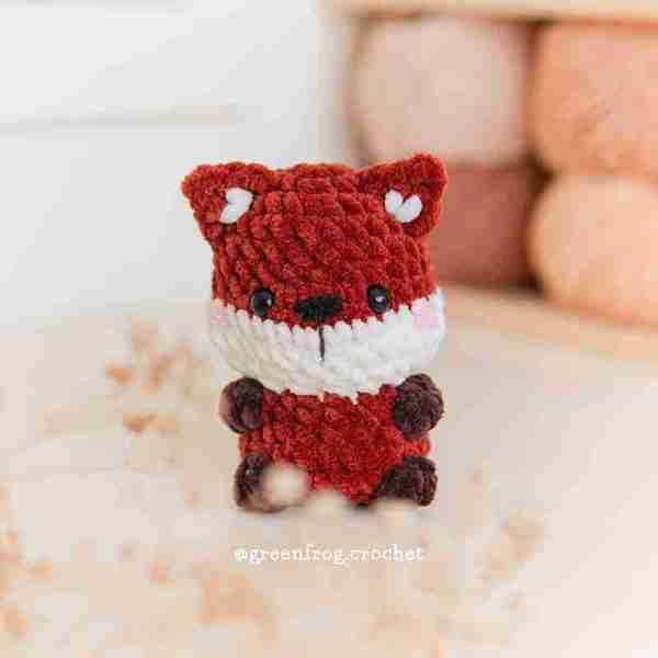 Amigurumi Woodland Animals Sitting low sew Crochet Pattern
