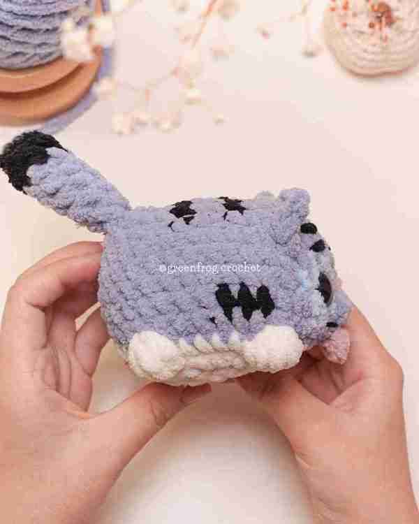 Kpop Crochet Pattern blue tiger Dolls