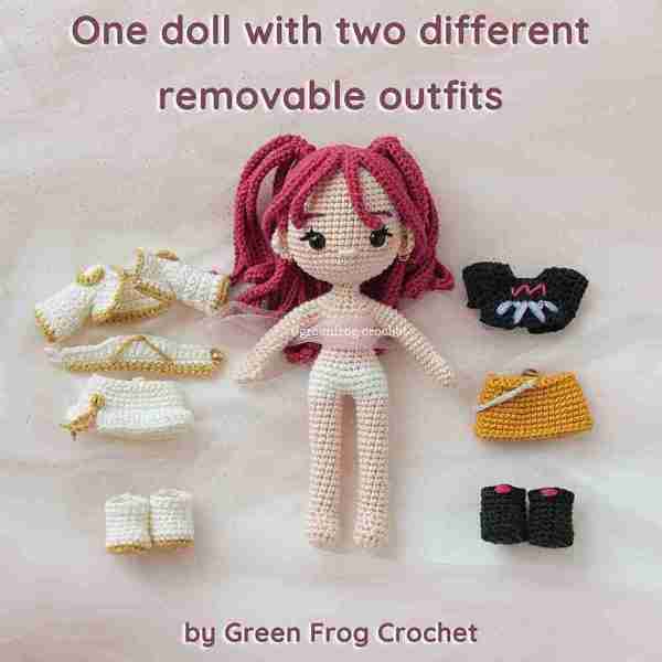 Kpop Demon Hunters Crochet Pattern Dolls Rumi Zoey Mira