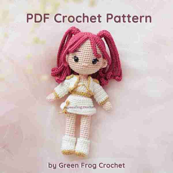 Kpop Demon Hunters Crochet Pattern Dolls Rumi Zoey Mira