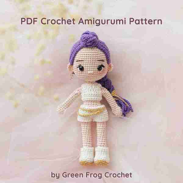 Kpop Demon Hunters Crochet Pattern Dolls Rumi Zoey Mira