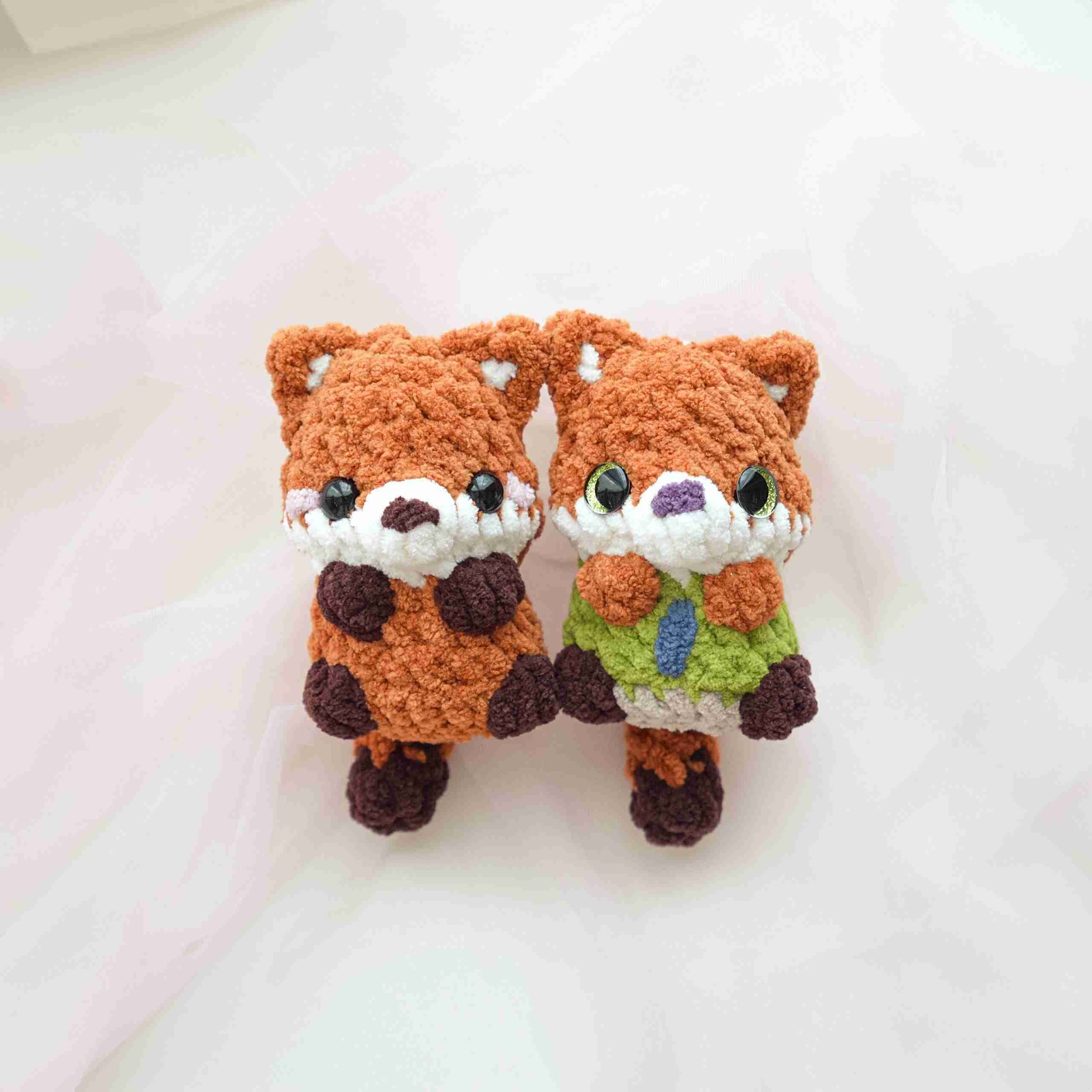 Free Pattern Crochet Amigurumi Bunnies Fox Beginner Friendly 2 web