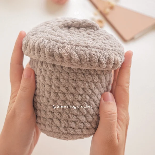 Jimothy The Short Spine Raccoon in Trash Can Crochet Amigurumi Pattern - Image 8