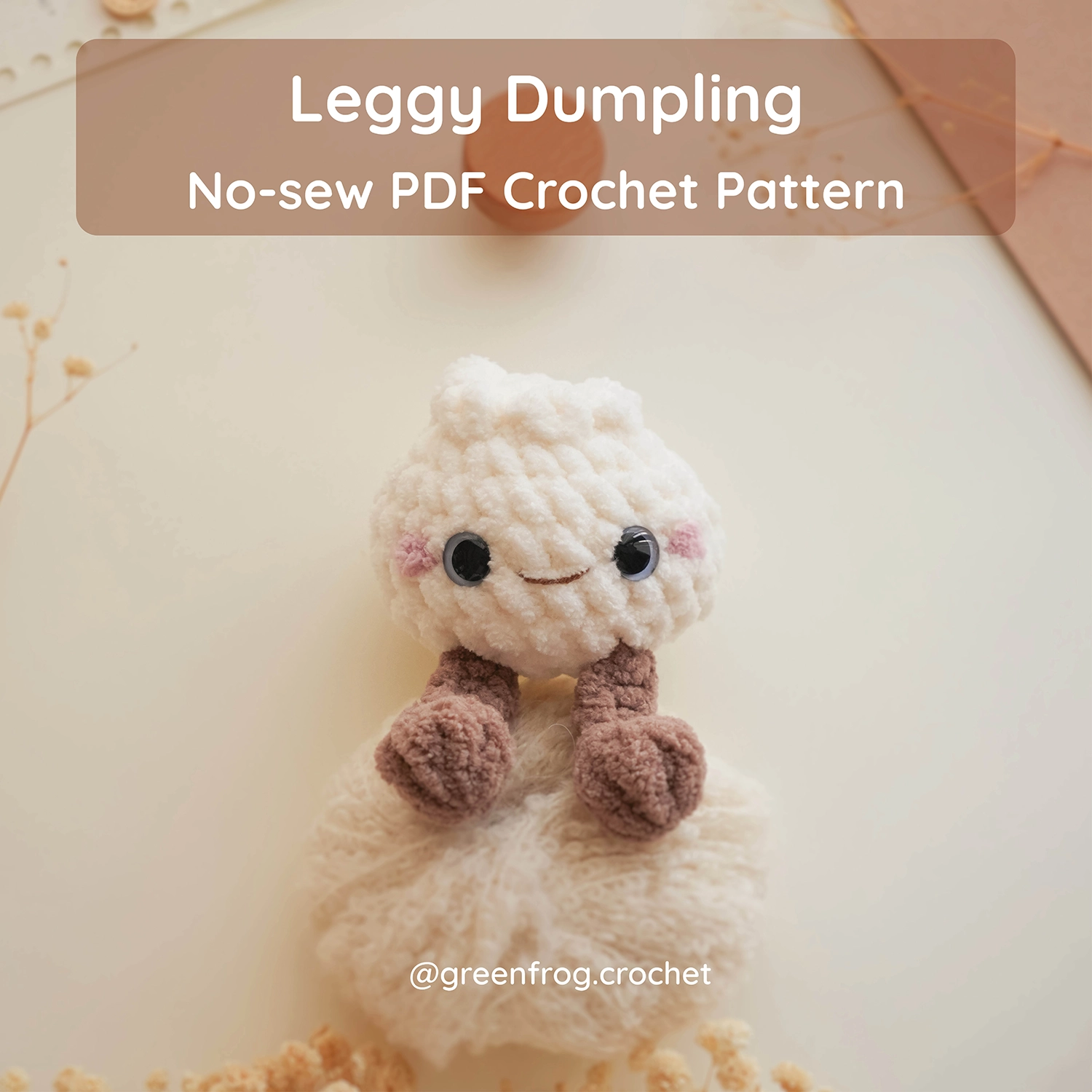 Mini Dumpling & On the Swing Crochet Pattern Green Frog Crochet Etsy
